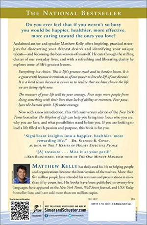 The Rhythm of Life: Living Every Day with Passion and Purpose,New