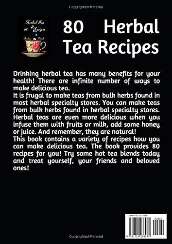 80 Herbal Tea Recipes,Used