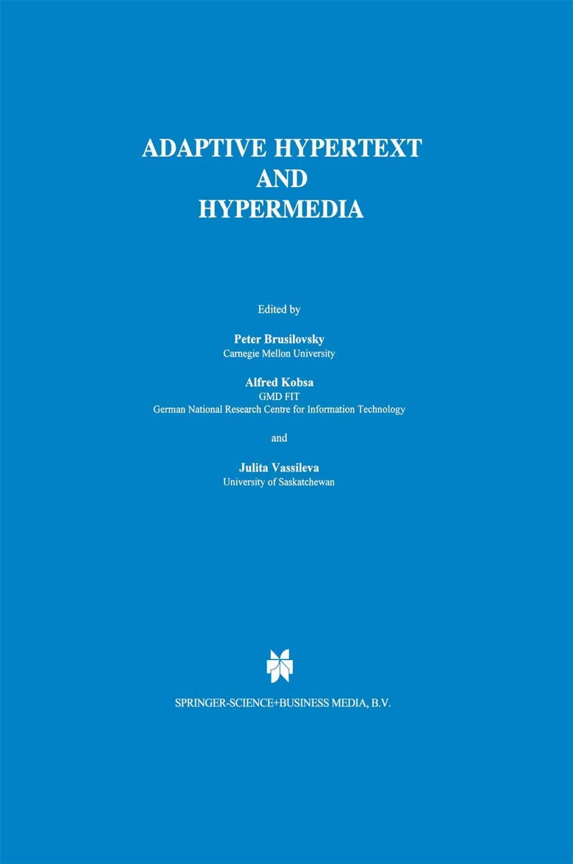 Adaptive Hypertext and Hypermedia,Used