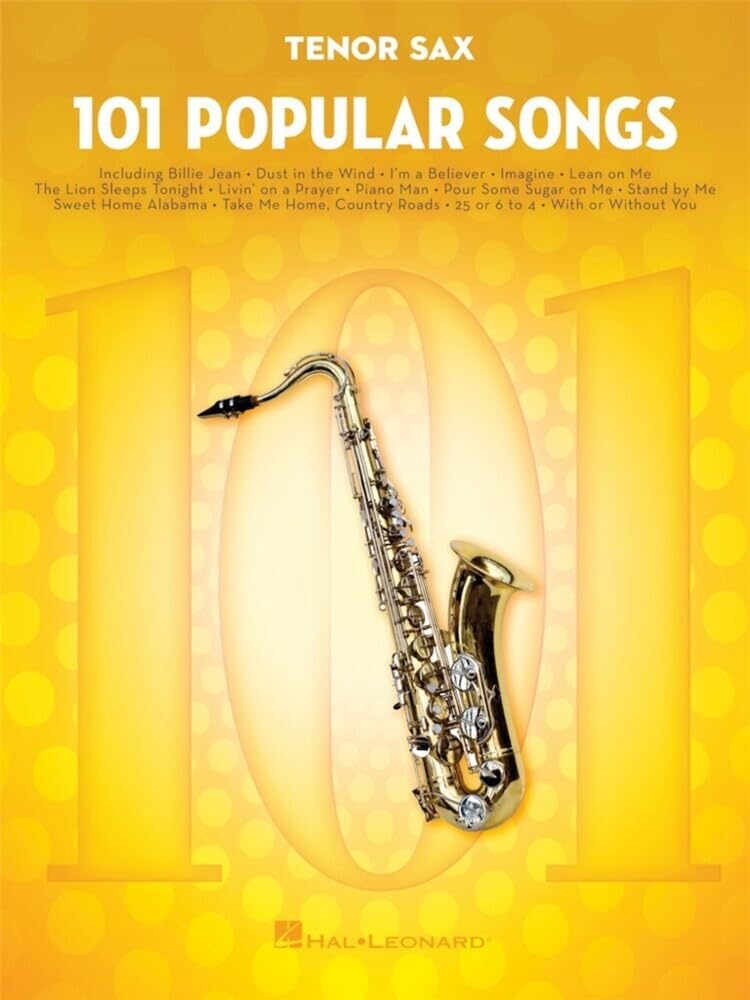 101 Popular Songs: for Tenor Sax,Used