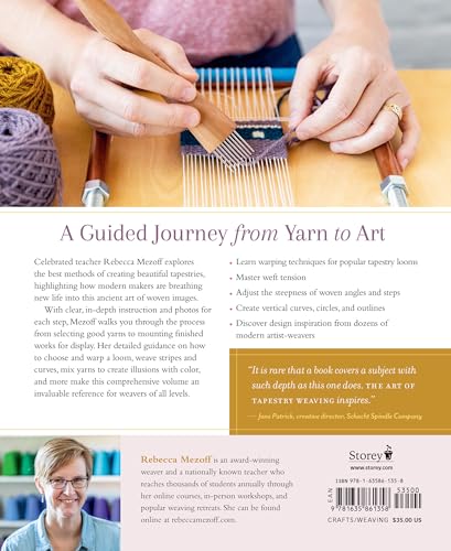 The Art of Tapestry Weaving: A Complete Guide to Mastering the Techniques for Making Images with Yarn,New