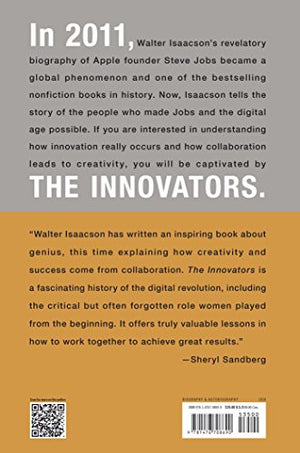 The Innovators: How A Group Of Hackers, Geniuses, And Geeks Created The Digital Revolution,Used