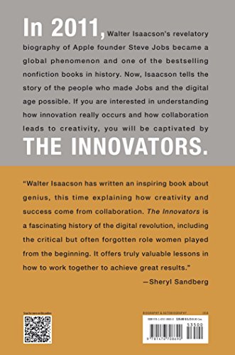 The Innovators: How A Group Of Hackers, Geniuses, And Geeks Created The Digital Revolution,Used