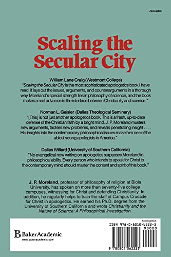 Scaling The Secular City: A Defense Of Christianity,New