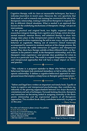Interpersonal Process In Cognitive Therapy