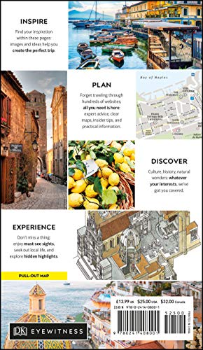 DK Eyewitness Naples and the Amalfi Coast (Travel Guide),Used