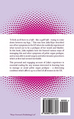 Holding the Ball: How I survived pelvic organ prolapse  without surgery!,Used