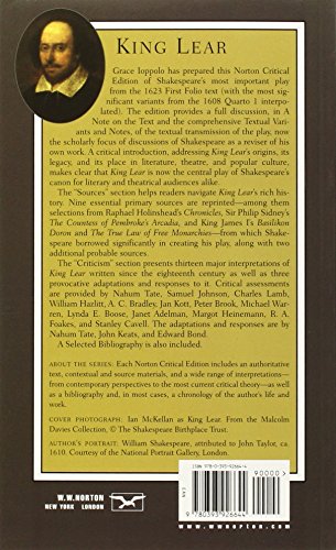 King Lear: A Norton Critical Edition (Norton Critical Editions)
