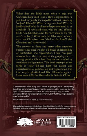 Justification and Regeneration (Expanded Edition),Used