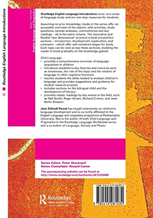 Child Language (Routledge English Language Introductions),Used