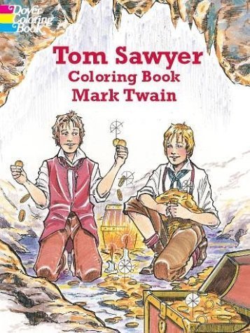 Tom Sawyer Coloring Book,Used