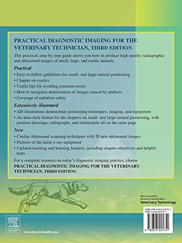 Practical Diagnostic Imaging for the Veterinary Technician,Used
