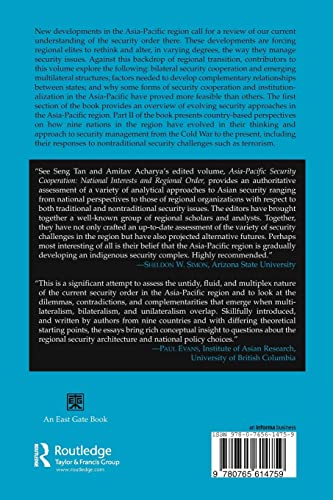 AsiaPacific Security Cooperation: National Interests and Regional Order,Used