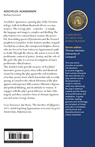 Aeschylus: Agamemnon (Companions To Greek And Roman Tragedy),Used