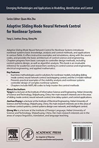 Adaptive Sliding Mode Neural Network Control for Nonlinear Systems (Emerging Methodologies and Applications in Modelling, Identi,Used