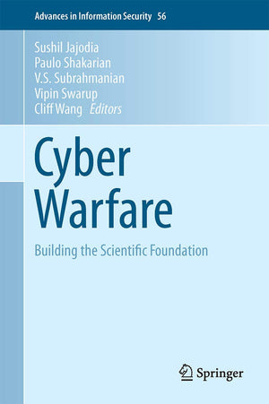 Cyber Warfare (Advances in Information Security, 56),Used