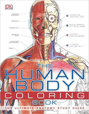 The Human Body Coloring Book,Used
