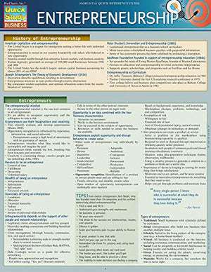 Entrepreneurship (Quick Study Business),Used
