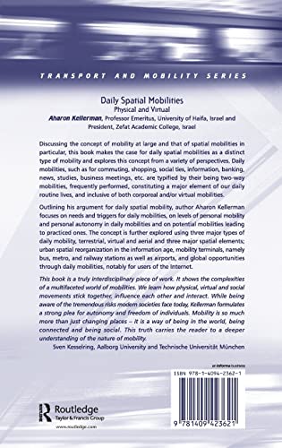 Daily Spatial Mobilities: Physical and Virtual (Transport and Mobility),Used