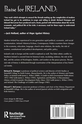 Ireland: Historical Echoes, Contemporary Politics (Nations of the Modern World),Used