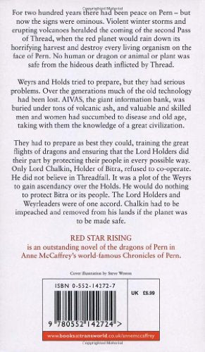Red Star Rising (Aka Dragonseye) (The Second Chronicles Of Pern)-new