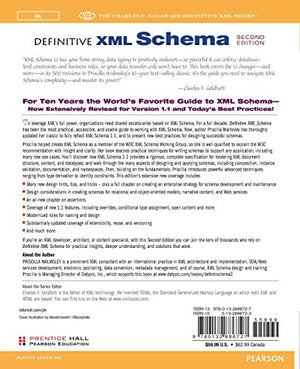 Definitive XML Schema, 2nd Edition,Used