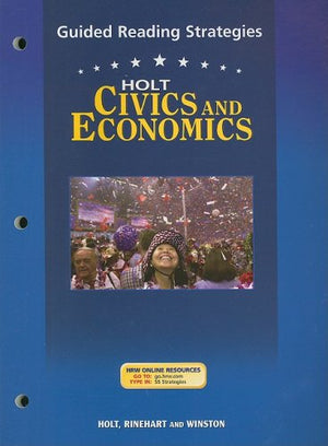 Holt Civics And Economics Guided Reading Strategies,Used