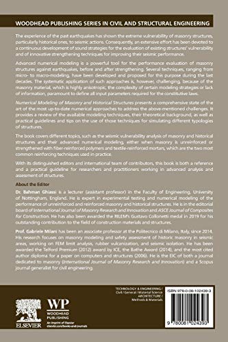 Numerical Modeling of Masonry and Historical Structures: From Theory to Application (Woodhead Publishing Series in Civil and Str,Used