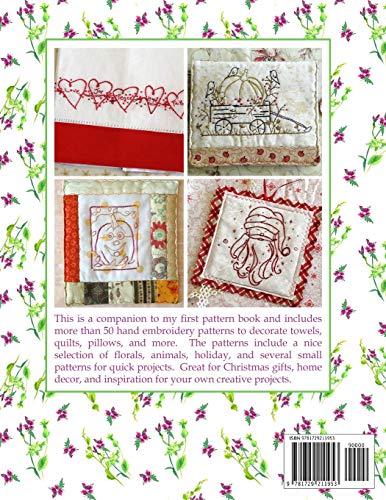 On The Border: A book of hand embroidery border patterns inspired by garden and nature,Used