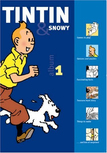 TINTIN & SNOWY ACTIVITY BOOK 1,Used