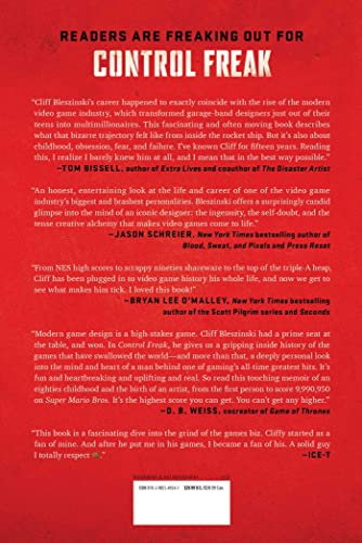 Control Freak: My Epic Adventure Making Video Games,Used