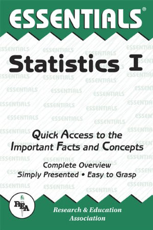Statistics I Essentials (Volume 1) (Essentials Study Guides),Used