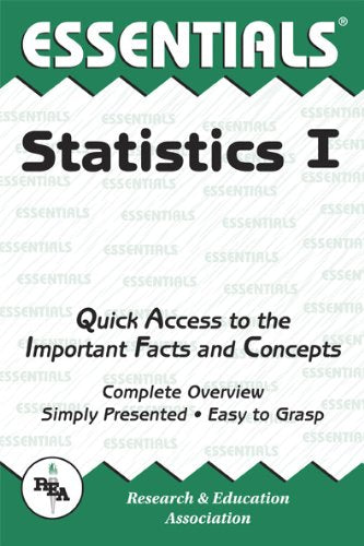 Statistics I Essentials (Volume 1) (Essentials Study Guides),Used