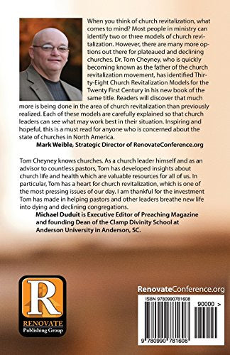 ThirtyEight Church Revitalization Models For The Twenty First Century (Church Revitalization Leadership Library),Used
