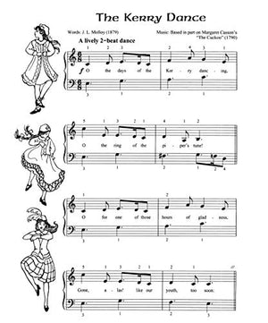 A First Book Of Irish Songs And Celtic Dances: For The Beginning Pianist With Downloadable Mp3S,Used