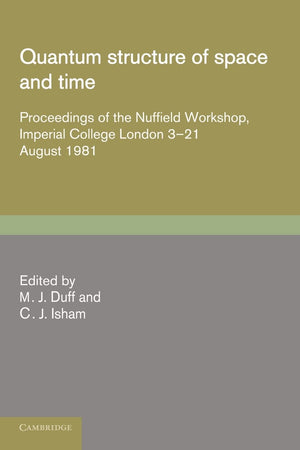 Quantum Structure of Space and Time,Used