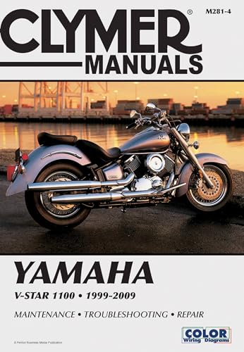 Yamaha VStar 1100 Series Motorcycle (19992009) Service Repair Manual,New