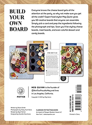 The Cheese Board Deck: 50 Cards For Styling Spreads, Savory And Sweet,New