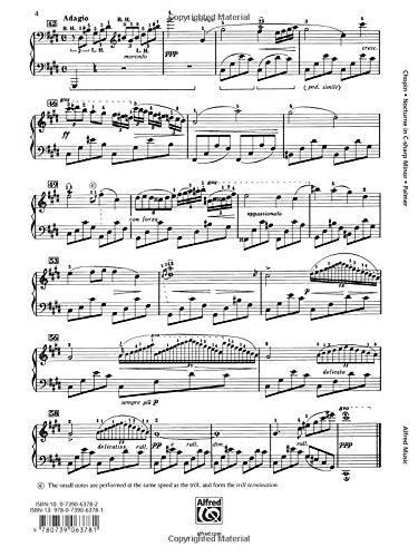 Nocturne in Csharp minor (Posth.): Sheet (Alfred Masterwork Edition),New