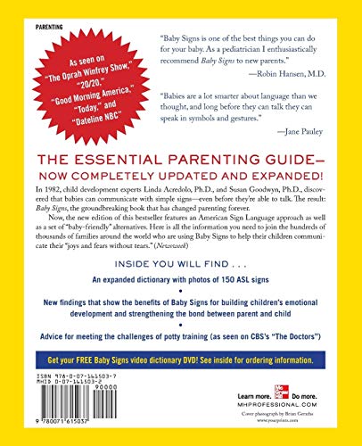 Baby Signs: How to Talk with Your Baby Before Your Baby Can Talk, Third Edition,New