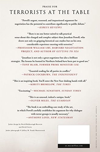 Terrorists at the Table: Why Negotiating is the Only Way to Peace,Used