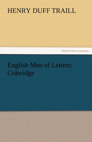 English Men of Letters: Coleridge,Used