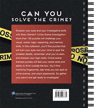 Brain Games  Crime Scene Investigation (CSI) Puzzles,Used