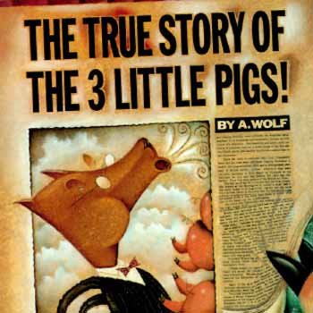 The True Story of the 3 Little Pigs,Used