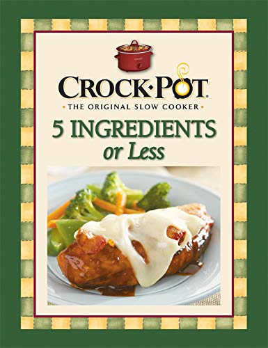 CrockPot 5 Ingredients or Less Cookbook,Used