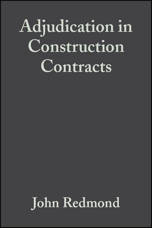 Adjudication in Construction Contracts,Used