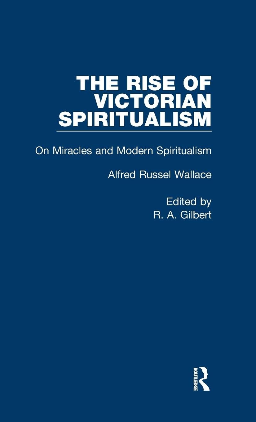 On Miracles&Mod Spiritualsm V5 (Rise Of Victorian Spirituality),Used