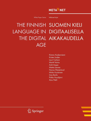 The Finnish Language in the Digital Age (White Paper Series),Used