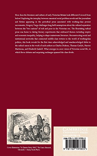 An Underground History of Early Victorian Fiction: Chartism, Radical Print Culture, and the Social Problem Novel (Cambridge Stud,Used