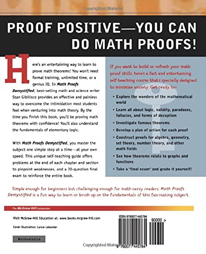 Math Proofs Demystified,New